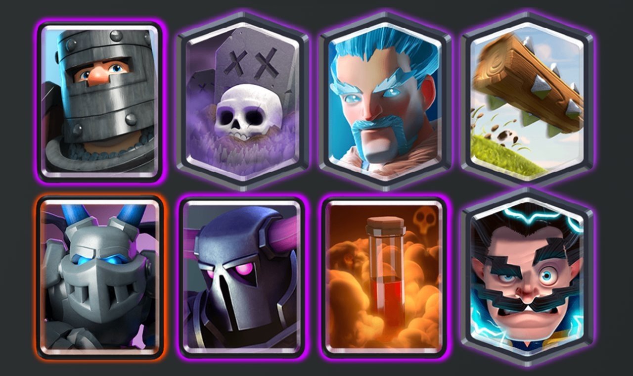 Mazo de 3x PEKKA Clash Royale